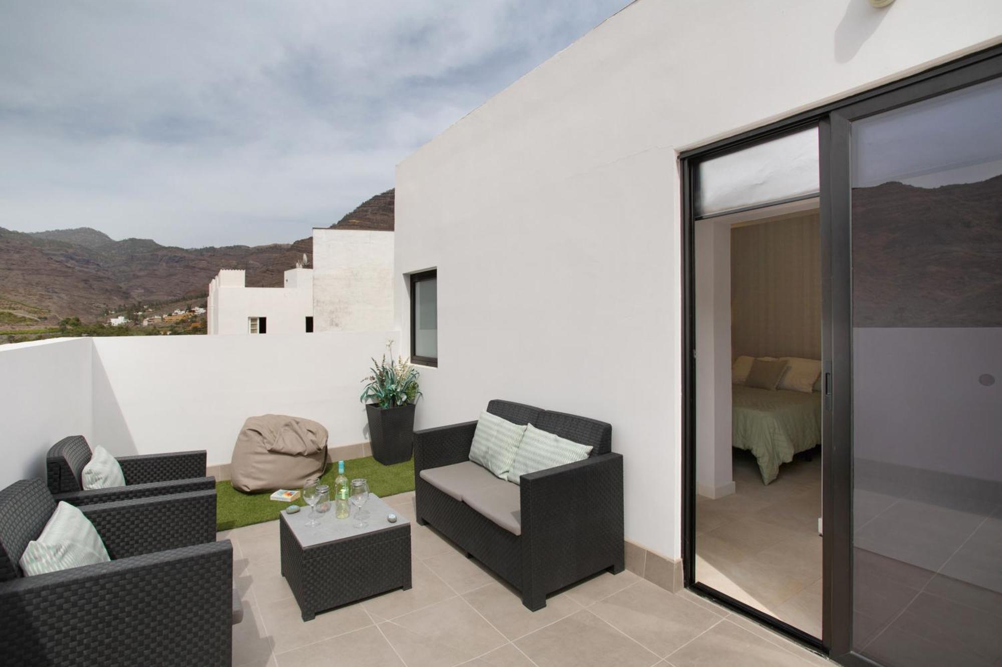 Ferienwohnung Dreaming Penthouse Mogán Exterior foto